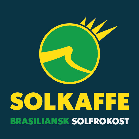 Solkaffe - Brasiliansk solfrokost - rå kaffebønner