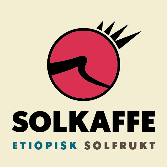 Solkaffe - Etiopisk solfrukt - rå kaffebønner